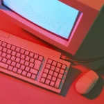 Free red computer image