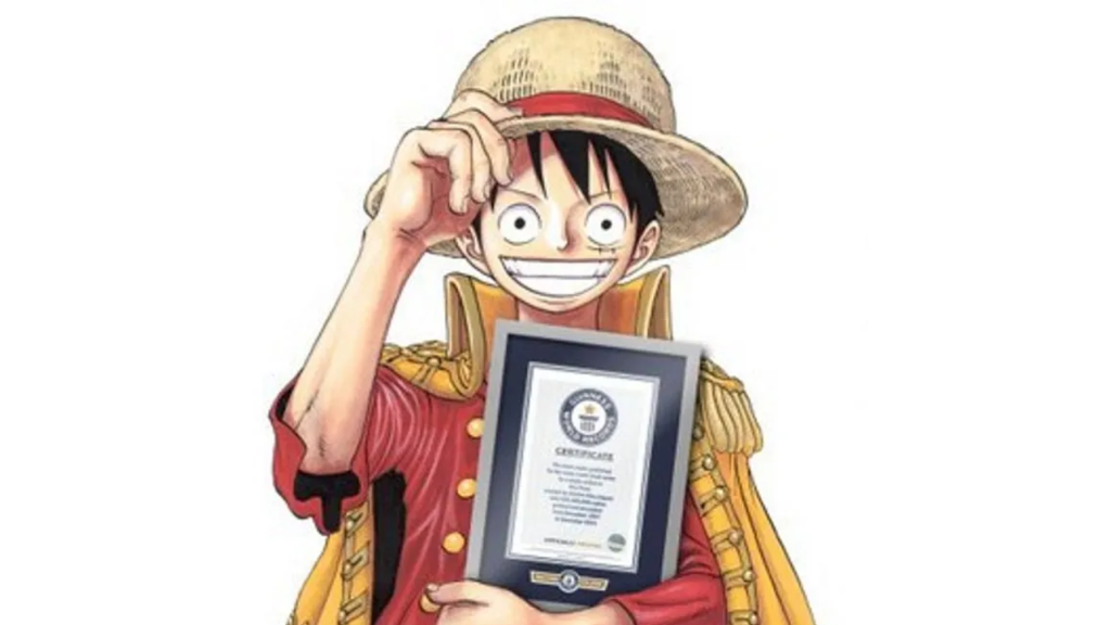 one piece guinness world record