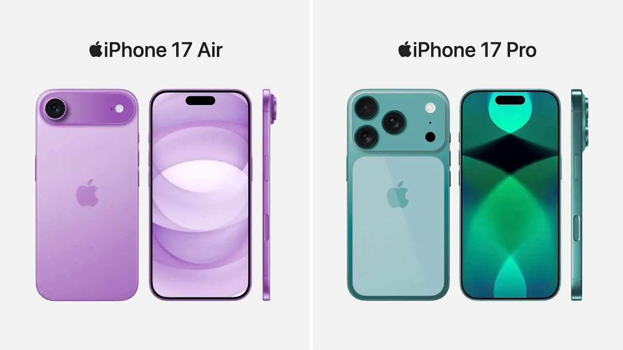 iPhone 17 Air: Apple Bets on Ultra-Thin Design, but at a Cost of low Battery time