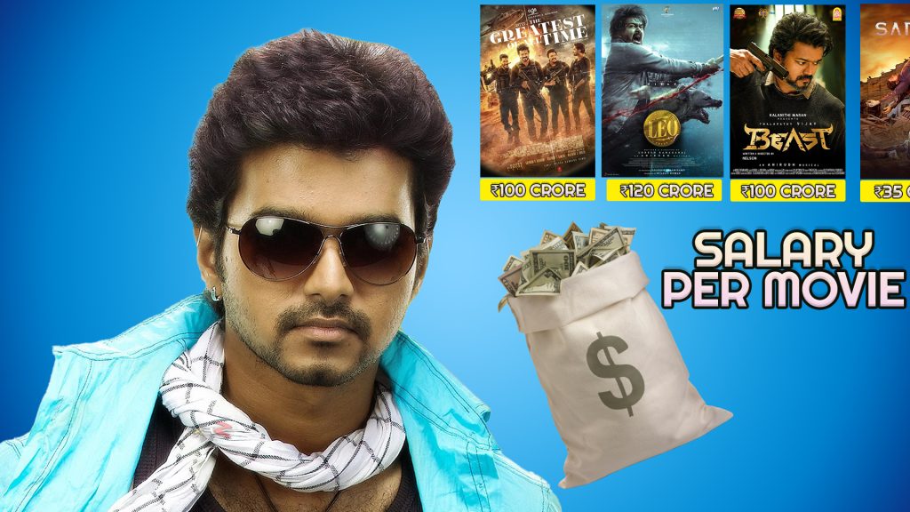 💰 Joseph Vijay Salary Per Movie (Paycheck for Every Movie)